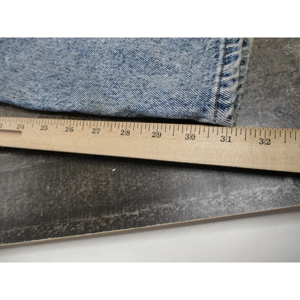 Vintage Levis 540 Jeans Mens 36x32 Blue Acid Wash Straight Grunge Made in USA